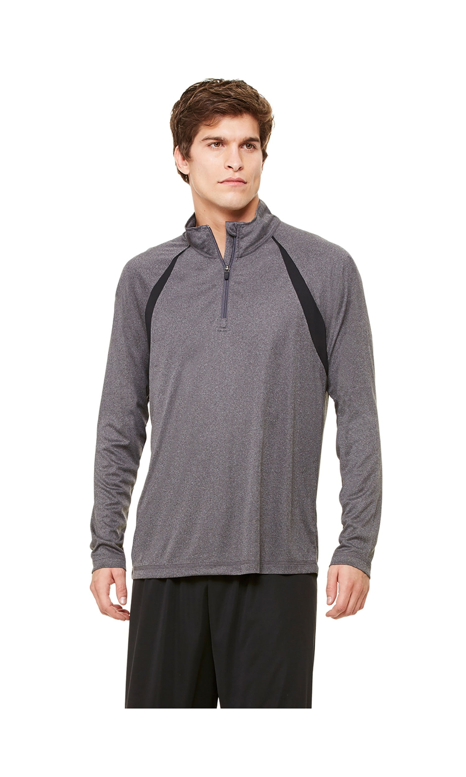 All Sport Alo Men's QuarterZip Lightweight Pullover With Insets