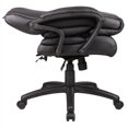 thumbnail image 2 of Scranton & Co Knee-tilt Overstuffed Executive Leather Office Chair, 2 of 3