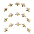 thumbnail image 1 of OUNONA 20Pcs Bee Nail Charm Rhinestone Zinc Alloy 3D Design For Personal Users, 1 of 4