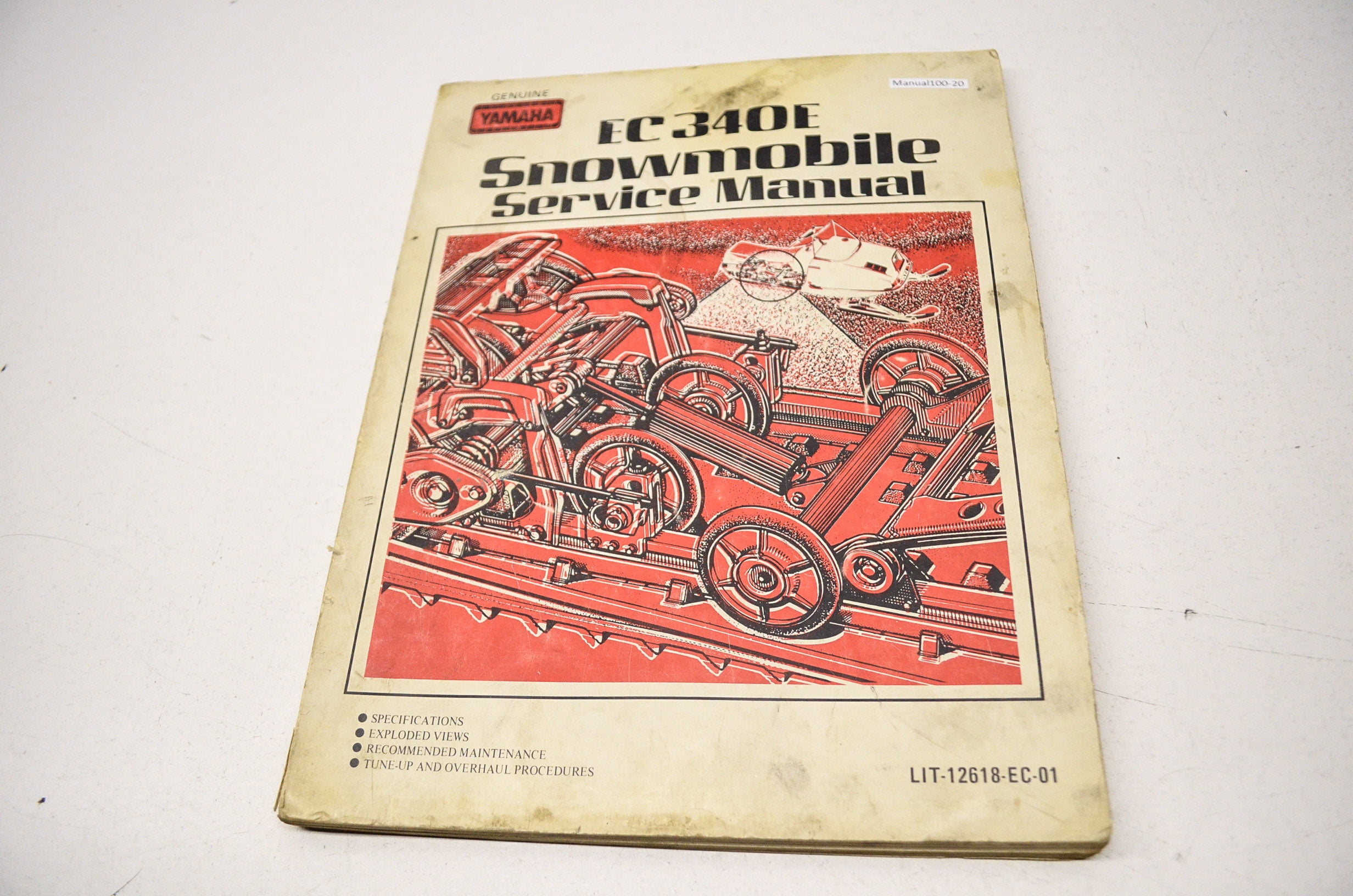 Yamaha LIT-12618-EC-01 Snowmobile Service Manual EC340E QTY 1 - Walmart.com