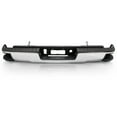 thumbnail image 3 of AKKON - Fits 2014-2018 Chevy Silverado/ GMC Sierra 1500 Chrome Rear Step Bumper w/o Sensor Holes w/ Conner Step Hole Accessories, 3 of 6