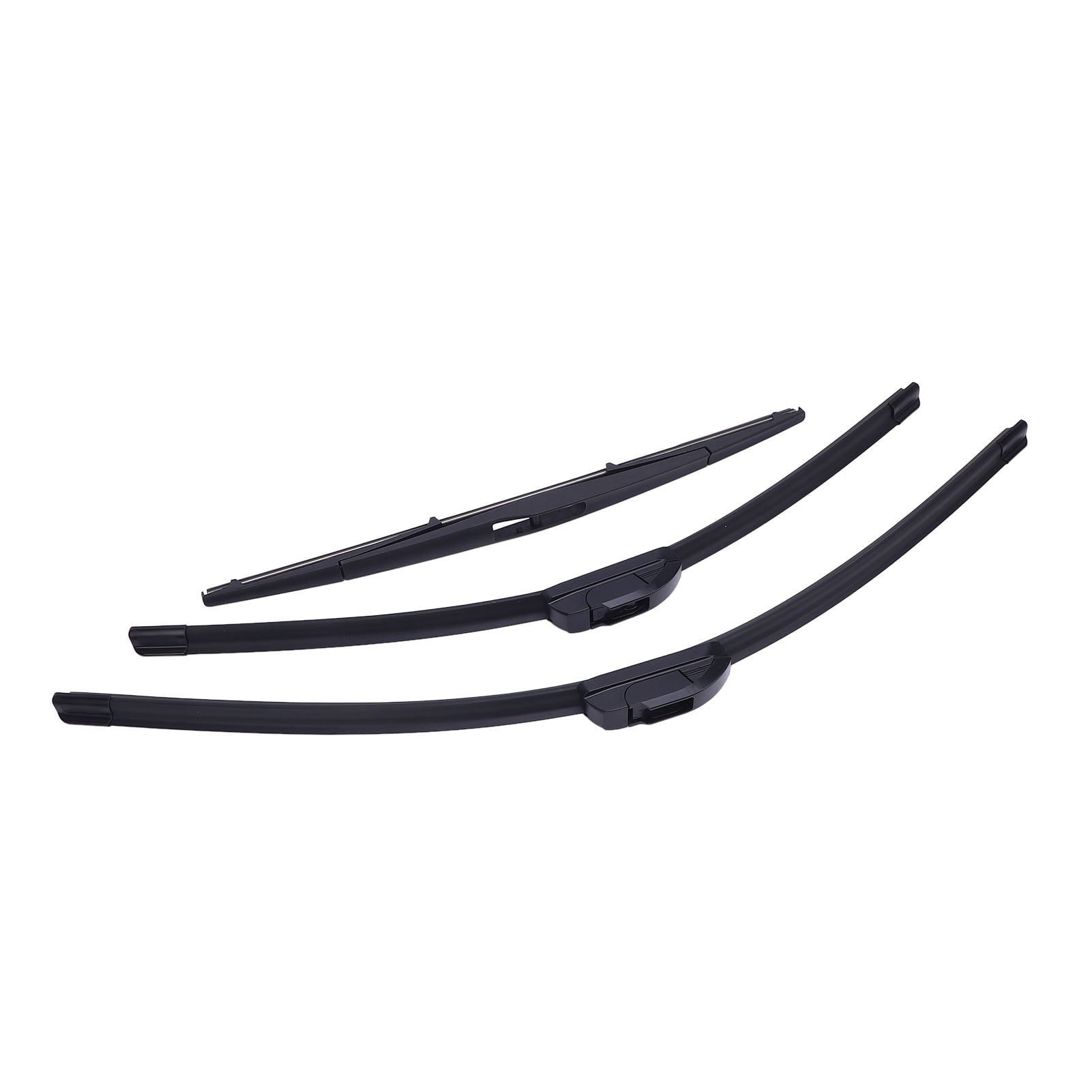 Car Windshield Wiper Blades, 26in 22in 16in Left Hand Drive Aerodynamic 3Pcs Windshield Wiper Blades Set  for Vehicle