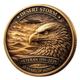thumbnail image 3 of EGNMCR Home Decor, Room Decor, Wall Decor Desert Action Commemorative Coin Coin in commemoration, 3 of 9