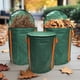 thumbnail image 4 of Garden Leaf Bag With Lid Flower Garden Waste Collection Bag Flip Lid Leaf Storage Bag, 4 of 8