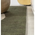 thumbnail image 3 of JONATHAN Y WASHABLE 2 x 8 Runner Rug, Cirkel Minimalist Geometric Dot - Green/Cream, WSH113B-28, 3 of 10