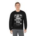 thumbnail image 5 of Can take boy out of Texas Can't take Texas Pride Unisex Sweatshirt S-2XL, 5 of 7
