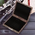 thumbnail image 2 of Yazoeia Wooden Silk Cloth Cover Reed Case Holder Storage Box for 6pcs Oboe Reeds Brown YQ320-5531, 2 of 11