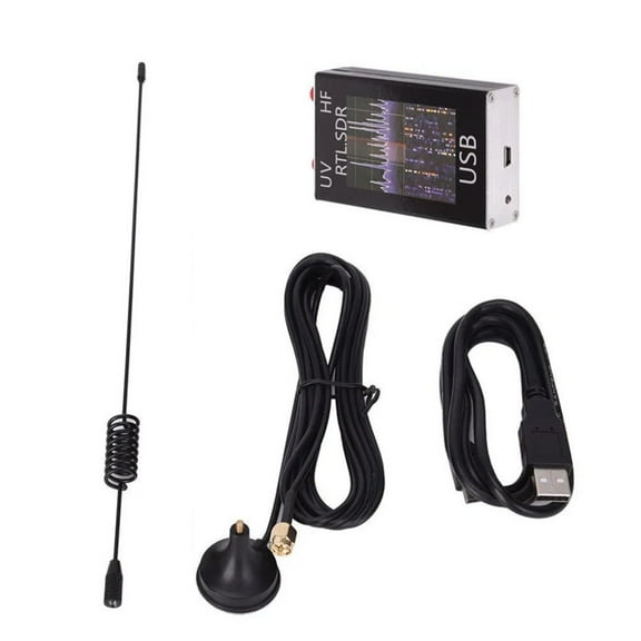 100KHz-1.7GHz full UV HF RTL-SDR USB tuner receiver R820T 8232 Ham