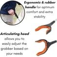 thumbnail image 7 of BirdRock Home 2-Pack Grabber Pick Up Tool - Orange, 7 of 7
