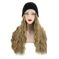thumbnail image 3 of Fashionable Hooded Wig Knit Hat for Women Featuring Long Curly Hair for Everyday Use in Multiple Colors, 3 of 7