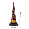 thumbnail image 2 of Inflatable Witch - Hat Toss Game for Fun Halloween Party and Carnival, Black, Orange, Multicolored, 2 of 9