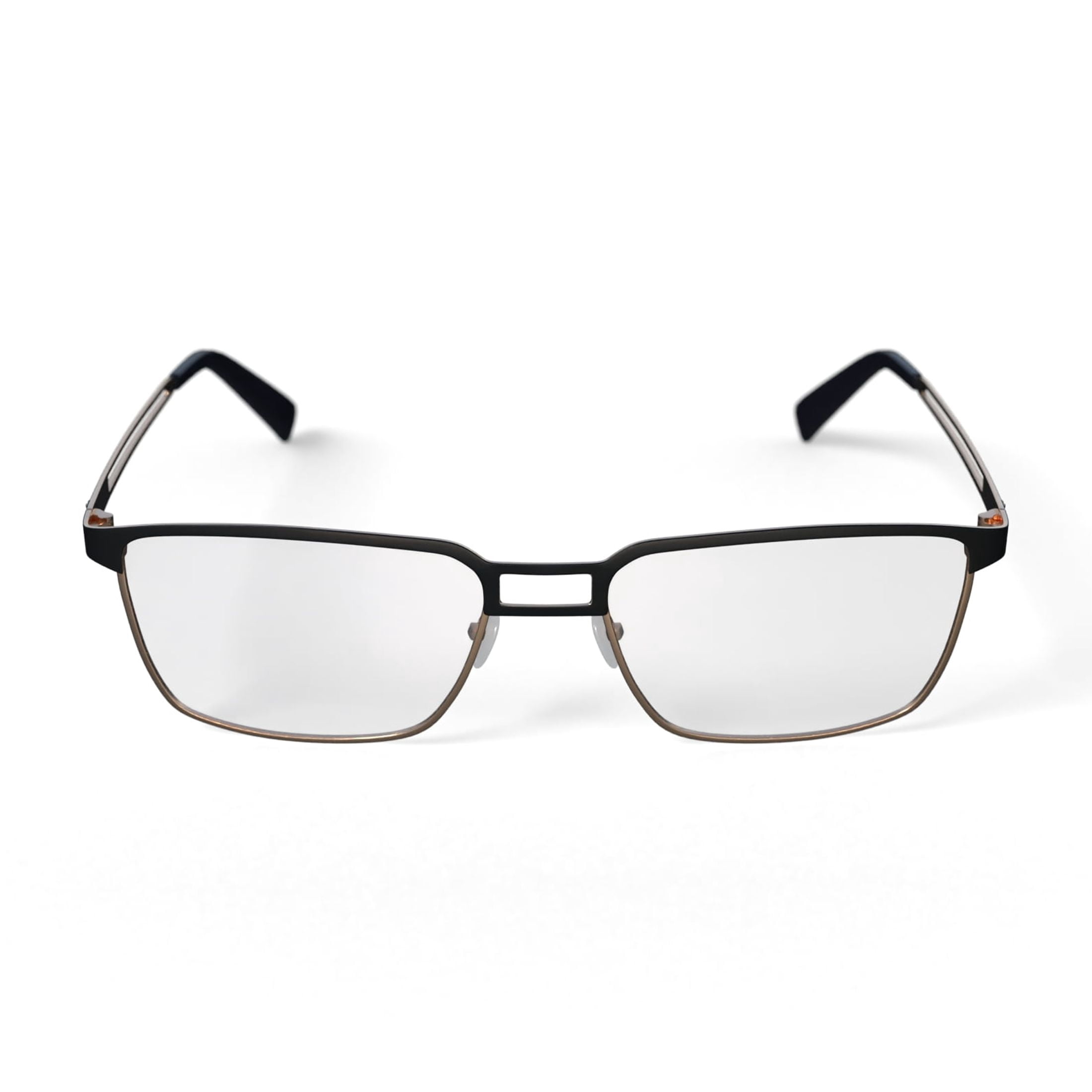 Reverb Men's RVMO5134 Prescription Eyeglasses with Case, Black