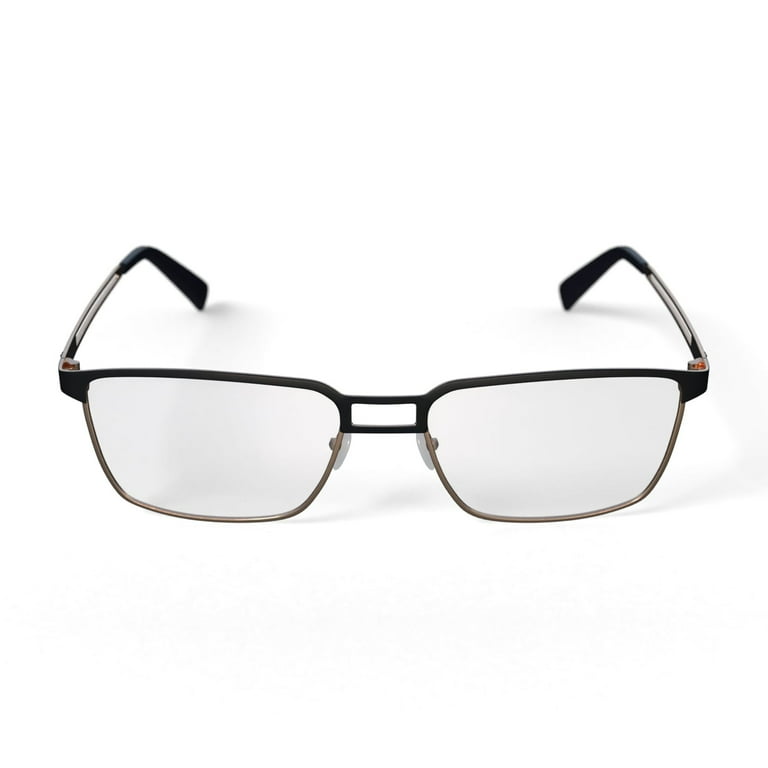 Reverb Men's RVMO5134 Prescription Eyeglasses with Case, Black HSA