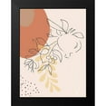 thumbnail image 2 of Balbuena, Sabrina 15x18 Black Modern Framed Museum Art Print Titled - Tropical Fruit Branch Abstract Shapes, 2 of 5