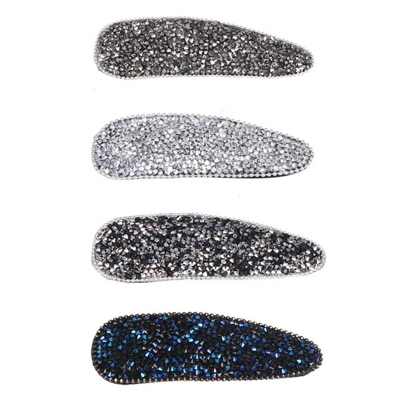 FELTECHELECTR 4Pcs Hair Barrettes for Girls Alloy Barrette Shape for Wedding