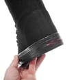 thumbnail image 5 of Momuk Botas Largas Con Remaches Estilo Punk De Lona Hasta La Rodilla, Zapatos De Vestir Con Falda De Moda Informal Para Mujeres Y Niñas, Talla 6,5 ​​B (M) Us Negro, 5 of 5
