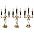thumbnail image 4 of Home Decor LED Candle Light Skeleton Halloween LED Candelabra Skull Party Lamp, 4 of 7
