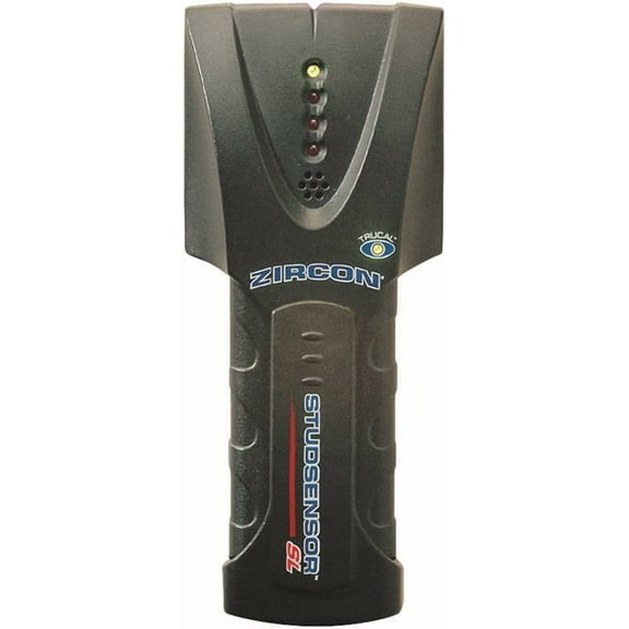 Zircon 69647 Stud Sensor, 9 V Battery, 3/4 in Detection, Detectable Material: Metal, Wood