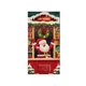 thumbnail image 2 of Decoración navideña para puerta de 6,66 x 2,99 pies, con Papá Noel como regalo, ideal para fiestas navideñas., 2 of 5