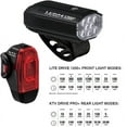thumbnail image 2 of Lezyne Lite Drive 1200+ and KTV Drive Pro+ Light Pair, 2 of 7