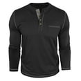 thumbnail image 5 of BXINGOHAI Men's Quarter Zip Pullover Long Sleeve Golf Shirts for Men Thermal 1/4 Half Zip Sweatshirts Black 3XL, 5 of 7