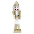 thumbnail image 5 of OUNONA Golden Nutcracker Puppet Ornament Wooden Decor for Home Holiday, 5 of 8