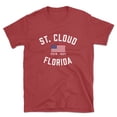 thumbnail image 1 of St. Cloud Florida Patriot Men's Cotton T-Shirt, 1 of 1