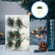 thumbnail image 1 of Fiudx Ofertas relámpago del día Adornos navideñosColgante para árbol de NavidadAdornos colgantes con bolas de NavidadBolsa de regalo de tela con forma de bola para colgar, 1 of 6