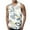 White, variant on Workout Tank Tops Men, Men's Running Tank Top Ultra Lightweight Marathon Singlet Shirts Workout Sleeveless T-Shirt(Mint Green,XXL)