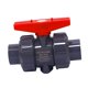 thumbnail image 2 of Válvula de bola completa de unión con puerto completo Ligero de 3/4 pulgadas (DN20) Barril de lluvia Spigot Water Barrel Diverter para, 2 of 9