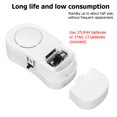 thumbnail image 2 of Window Alarm, 10-Pack Wireless Window Door Entry Alarm Burglar Security Alarm Magnetic Sensor Ideal for Home, Garage, Apartment, Dorm, Office, 2 of 10