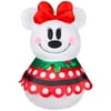 Minnie Mouse Christmas Holiday Plush Decoration Decor - Door Porch Greeter