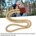 thumbnail image 4 of Camera Neck Shoulder Strap, Camera Straps For Photographers, Portable Cowhide Nylon Soft Shoulder Belt For Digital SLR Camera, 4 of 8