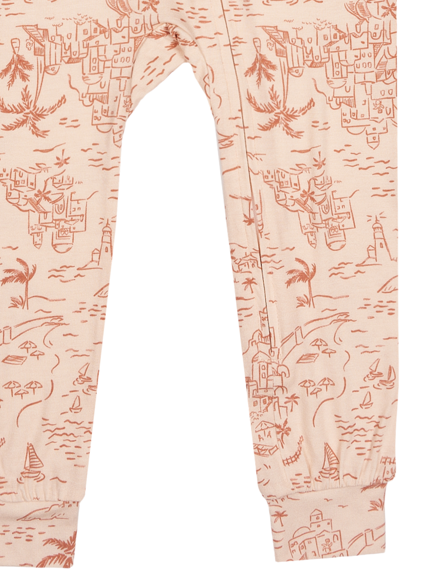 Modern Moments by Gerber Toddler Unisex Super Soft Livaeco Viscose One-Piece Pajama, Sizes 12M-5T