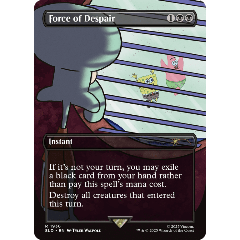 Amazon.com: Magic the Gathering Secret Lair x Spongebob