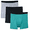 Green and Gray Assorted, variant on Fruit of the Loom Premium Big Men's Breathable Boxer Briefs, 3 Pack, Sizes 2XB-5XB