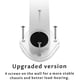 thumbnail image 4 of Mini Wall Mount Projector Bracket, 3kg Load Capacity, Aluminum for CCTV/CAM/Projector/Webcam - 360° Rotation (White), 4 of 5