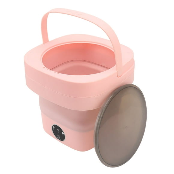 6.5L Washing Machine Small Portable Washer Simulated Hand Washing Foldable Washer Portable Folding Washer For Underwear Socks US Plug
