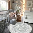thumbnail image 4 of Cozy Round Area Rug, 2' X 2'/60*60cm Round Carpet Floor Mat For Bedroom, Living Room, Study, And Play Area, 4 of 5