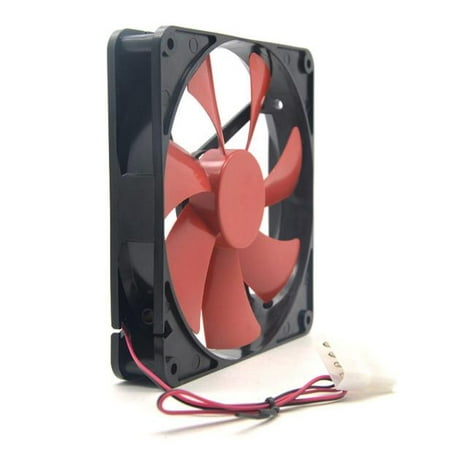 Best silent quiet 140mm pc case cooling fans 14cm DC 12V 4D plug computer (Best Slim 140mm Fan)