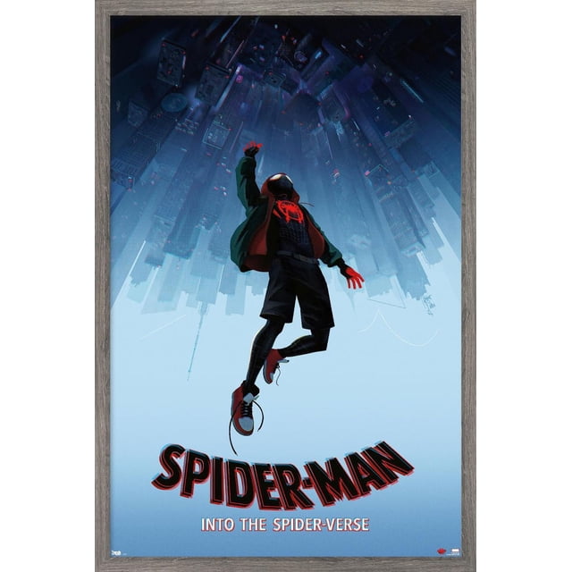 Marvel Spider-Man - Into The Spider-Verse - Falling Wall Poster, 22.375" x 34"
