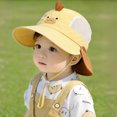 thumbnail image 2 of Toddler Sun Hat For Outdoor Activities 50+ Protect Lightweight Polyester Fabric Breathable Design Adjustable Fit For Beach, 2 of 9