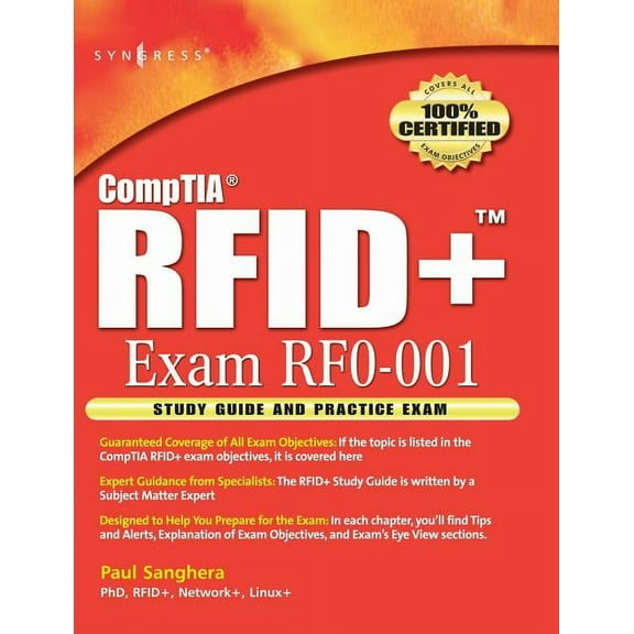 Rfid  Study Guide and Practice Exams: Study Guide and Practice Exams, (Paperback)