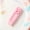Pink, variant on Push Roller Eraser, Traceless & Low-Scrap Design, Smooth Erasing for Pencil & Colored Pencil, Home, Office & Study Essential, Campus Supplies