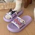 thumbnail image 3 of Hello Kitty Women Slippers Summer Cinnamoroll Slide Cartoon Shoes Outdoor Slides Soft Thick Soled Non-Slip Pool Indoor Slipper, 3 of 10