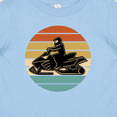 thumbnail image 4 of Inktastic Snowmobile Retro Sunset Boys or Girls Baby T-Shirt, 4 of 5