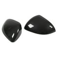 thumbnail image 3 of Rearview Mirror , ABS Plastic Left Right Exterior Protector Wing Mirror Cover Wear Resistant Bendable  For Car Carbon Fiber Style, 3 of 8