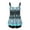 Blue, variant on Holipick Tankini Swimsuits For Women Conservative Two Piece Swimsuits Strappy Back Swimsuit Built-in Chest Pad UPF50+ Polyester Beach Pool Swimwear with Adjustable Ties