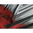 thumbnail image 4 of Ambesonne Forest Quilted Bedspread Set 3 Pcs, Foggy Woodland, Queen Size, Pale Grey Black and Red, 4 of 5