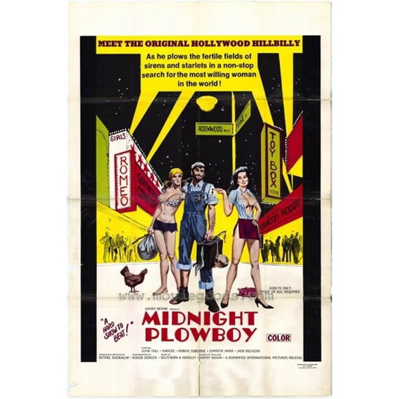 Posterazzi MOVEH4610 Affiche de Film Midnight Plowboy - 27 x 40 Po.